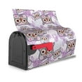 thumbnail image 3 of Naloa Owl And Floral Mailbox Covers Magnetic Post Box Cover Post Letter Box Cover Garden Decor-21x18 in, 3 of 8