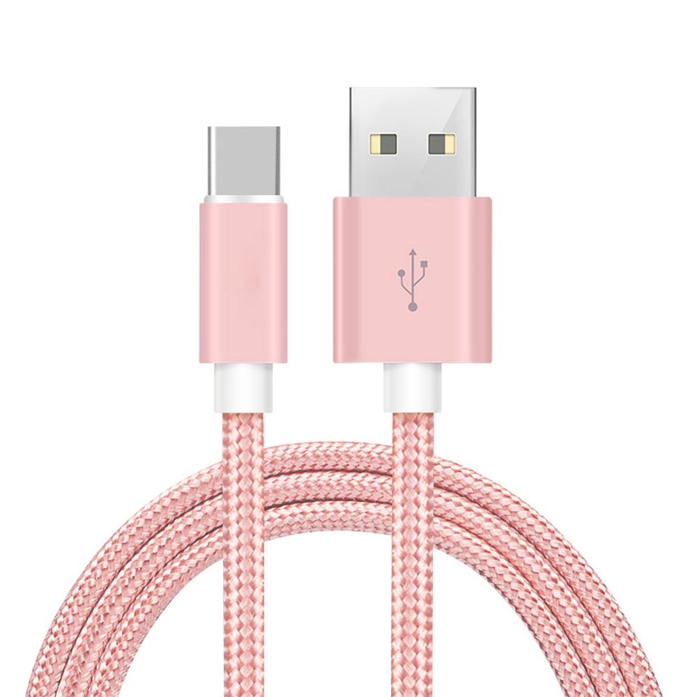 Yafe TC-6FT-4PK 10' Type C USB to C Charger Cable, Multicolors, 4 Pack