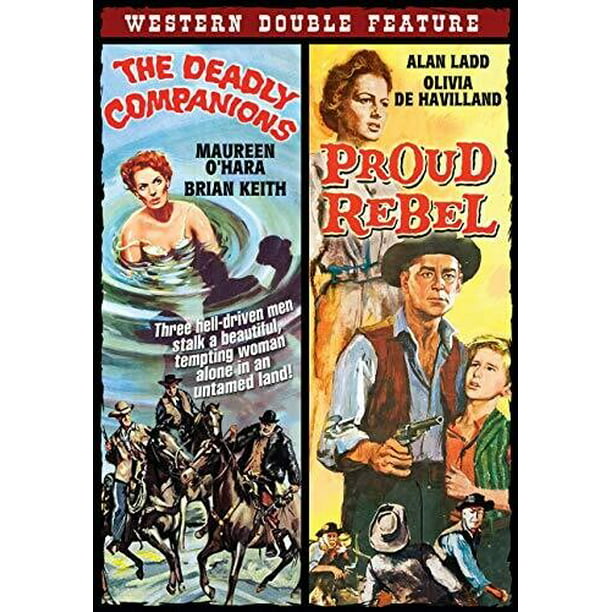 Western Double Feature: The Deadly Companions / The Proud Rebel (DVD ...