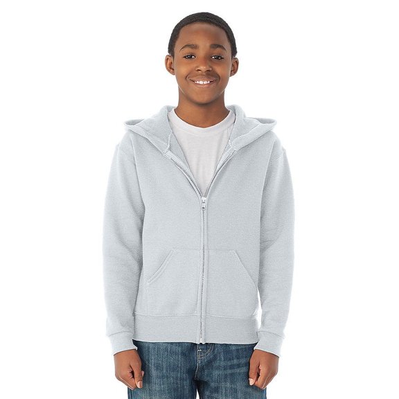 Jerzees Boy's NuBlend Full-Zip Hooded Sweatshirt