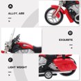 thumbnail image 4 of Police Motorcycle Toy Kids Car Model Children Pull Back Motorbike Toy Model, 4 of 8