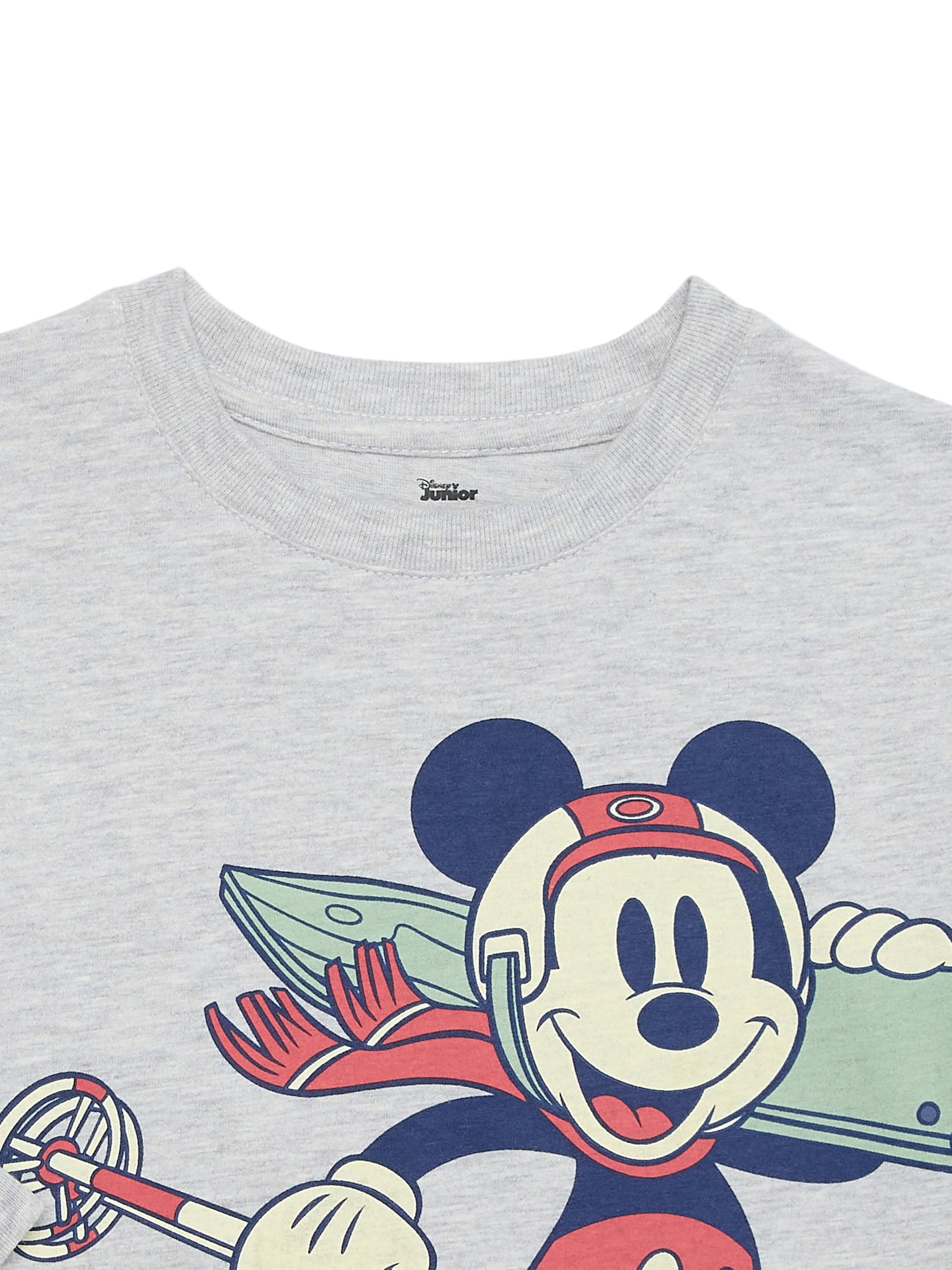 Mickey Mouse Toddler Boys Holiday Long Sleeve T-Shirt, Sizes 12M-5T