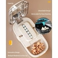 thumbnail image 3 of Compact Jet-Black Pill Splitter and Dispenser with Dual-Split Function and Lock-Buckle Design for Easy Portability, 3 of 6