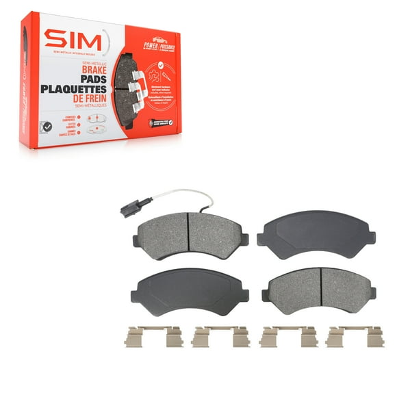 SIM Front Semi-Metallic Disc Brake Pads SIM-1540 for Car Ram ProMaster 2500 3500 1500