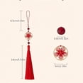 thumbnail image 4 of 1pc Chinese Knot Silk Tassel Pendant - Lucky Happy Symbol for Home Decor DIY Craft & Oriental Mystic New Year Decor, 4 of 5