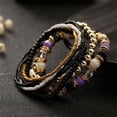 thumbnail image 6 of jiaroswwei 7Pcs/Set Women Boho Bohemian Mix Style Multilayer Elastic Beaded Bracelets for Banquet Party, 6 of 8
