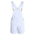 thumbnail image 5 of WAYUTE Mens Bib Overalls Casual Sleeveless Solid Color Wide Straps Jumpsuit with Front Pocket for Lightweight Summer Outdoor Activities, 5 of 6