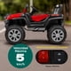 thumbnail image 2 of Carro Montable Electrico Little monkey  Buggy Rojo Luces, 2 of 8
