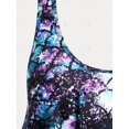 thumbnail image 3 of Tankini Talla Extra Diseño Impreso Sirena Rosegal Camisetas tallas grandes, 3 of 5