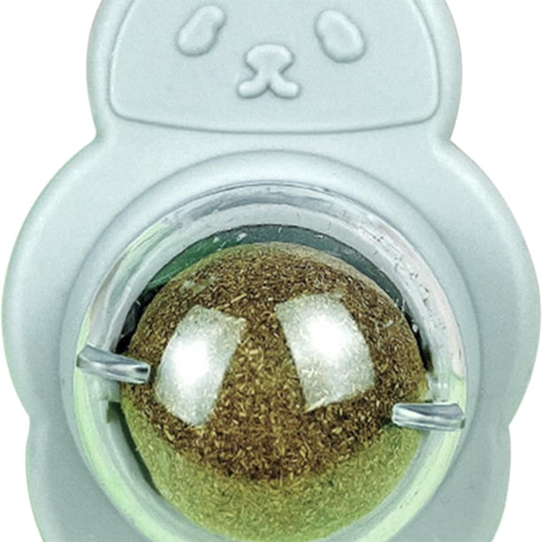 Catnip Ball Pets Gato Oso Caracol Lamiendo Bolas Dientes Limpieza Juguete (Gris) Tmvgtek Para estrenar