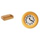 thumbnail image 1 of Cestas de almacenamiento,Cestas de almacenamiento de cocina tejidas con asas hechas a mano,Cestas de pan redondas Bandejas para servir Rectángulo,Reloj de pared,Reloj de pared redondo moderno, 1 of 8