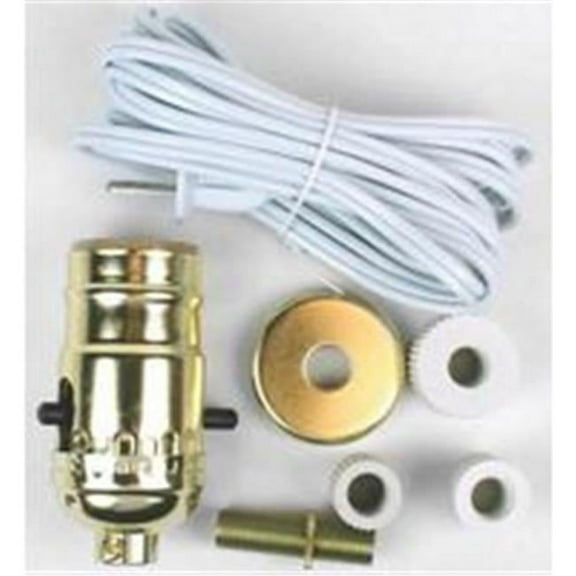 Kit Make A Lamp Brass Finish 60131