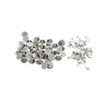 thumbnail image 2 of Tachuelas Tachuelas Pin Pin Setagable Kit Badage Holder DIY Crafts Pines Decoración de latón Broche Joyería Elaboración de bolsos Plata 100 piezas tholdsy HA010768-01, 2 of 7