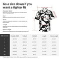 thumbnail image 5 of Susaid Seamless Pattern Cute Panda Print Short Sleeve Shirts Button Down Casual Shirts Summer Beach Aloha Button Down Short Sleeve for Men ,Large, 5 of 7