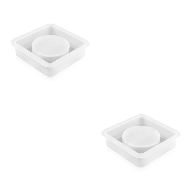 Bewildely Molde de silicona para candelabro, seguro, antiadherente, DIY, moldes para portavelas, molde para decoraciones interiores del hogar, fundición Type2 NO2 Bewildely CBP183643