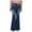 Dark Blue, variant on YiZYiF Kids Girls Distressed Jeans Ripped Bell Bottoms Denim Flare Pants,Sizes 6-16