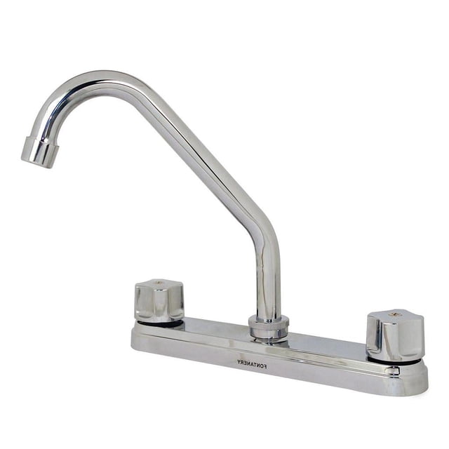 Mezcladora Fregadero Rugo ABS Cuerpo Bronce Cromo 11001
