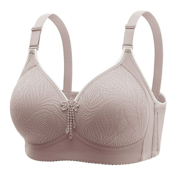 UPPADA Brazier for Women Back Smoothing Bra Clearance Comfy Bra Savings Brasier Sin Varillas Para Mujer,Gray L