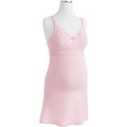 Soft Lace Collection Maternity Lace-Trim Nursing Chemise