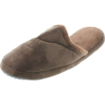 

SC Home Collection Mens Plush Fashion House Slippers Brown 11