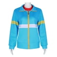 thumbnail image 1 of Stranger Things temporada 4 Max Mayfield Cosplay traje chaqueta mujer chaqueta Casual Halloween carnaval fiesta Cosplay vestido conjuntochaquetaXXXL Deng Xun unisex, 1 of 2