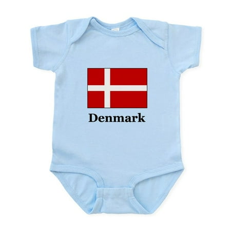 

CafePress - Denmark Infant Bodysuit - Baby Light Bodysuit Size Newborn - 24 Months