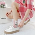 thumbnail image 5 of 1 Pair Women Socks Cartoon Flower Candy Color Harajuku Breathable Design Korean Style Japanese Comfortable Socks New, 5 of 12