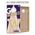 thumbnail image 3 of YouTheFan NCAA Washington Huskies 2' x 4' Cornhole Game, 3 of 6
