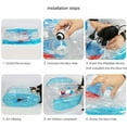 thumbnail image 3 of 90/120cm Kids Adults Fitness Balls Outdoor Activity Fighting Ball Bumper Balls Zorb Balls Bubbles Body Sports Games BLUE 120X100CM, 3 of 8