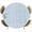 Blue, variant on Grey Rustic Round Tablecloth 36-44 Inch Round Fitted Table Cloth with Elastic Edge, Vintage Farmhouse GraySolid Color Waterproof Table Cover Protector for Outdoor Picnic Party Dining