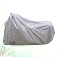 thumbnail image 2 of WEUVEB 1Ud Cubierta Para Motocicleta Impermeable De Poliéster Plateado Para Protección Contra Lluvia Y Polvo, 2 of 8