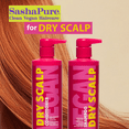 thumbnail image 5 of Sashapure Dry Scalp Shampoo with Moisturizing Sacha Inchi Oil, Fresh, 15 fl oz, 5 of 7