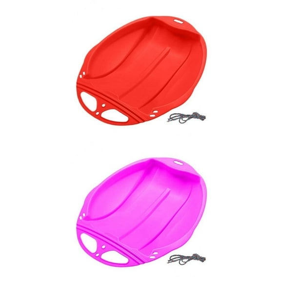 Snow Sled Sled Toboggan Sledge Luge Outdoor Winter Skiing Board Sleigh Gift