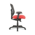 thumbnail image 3 of Alera Elusion Series Mesh Mid-Back Swivel/Tilt Chair, 17.9" to 21.8" Seat Height, Red, 3 of 4