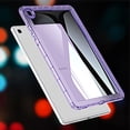 thumbnail image 2 of Dteck Case for Samsung Galaxy Tab S6 Lite 10.4 Inch 2024/2022/2020, Shockproof Cover with Transparent Back Shell,Purple, 2 of 6