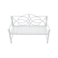 thumbnail image 3 of Decorative Garden Bench / With Floral Design / Comfortable for 2 - 3 People, 3 of 4