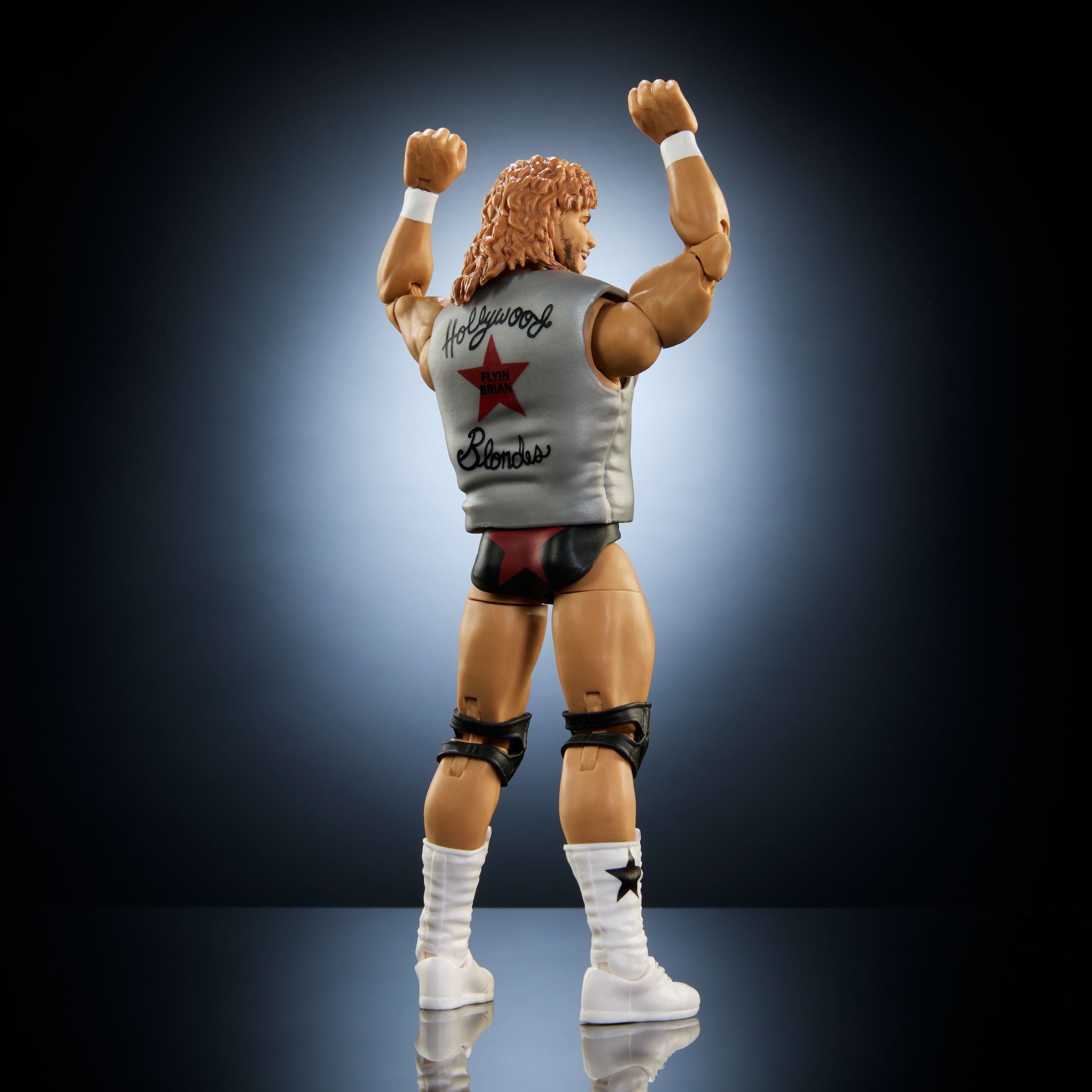 WWE Elite Brian Pillman Action Figure, Series #116 6-inch Collectible with Articulation & Accessories