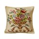 thumbnail image 2 of Fiudx Almohada Europea con Diseño Floral En Relieve, Suave Respaldo de Algodón, Elegante Decoración para El Hogar, Versátil para Sofá Cama, Ideal para Sala de Estar y Dormitorio, Fácil de Limpiar., 2 of 6