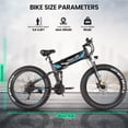 thumbnail image 2 of Gocio Ebike 750W Peak, 26"x4" Fat Tire Electric Bike, Full Suspensions, 48V 10.4Ah Foldable Electric Bikes Adult, LCD, 21 Speed, Electric Mountain Bike UL2849 Certified, 2 of 10