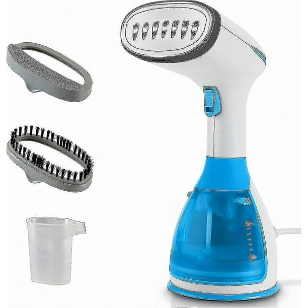 Portable Fabric Steamer 1500W with 280ml Tank for Quick Heating and Vertical Use on Clothes