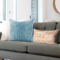 thumbnail image 4 of Polka Dot Pillow Covers Set of 2 Tangerine Cream Throw Pillows 12x20 in Outdoor Boho Design Brush Strokes Decorative Pillowcase Square Cushion Cover Linen Pillow Case for Home Sofa Couch Bed, 4 of 6