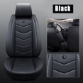 thumbnail image 2 of 1 Pcs Universal Car Front Seat Mat Covers PU Leather Breathable Cushion Pad Set Exquisite Workmanship Comfortable Antibacterial, 2 of 6