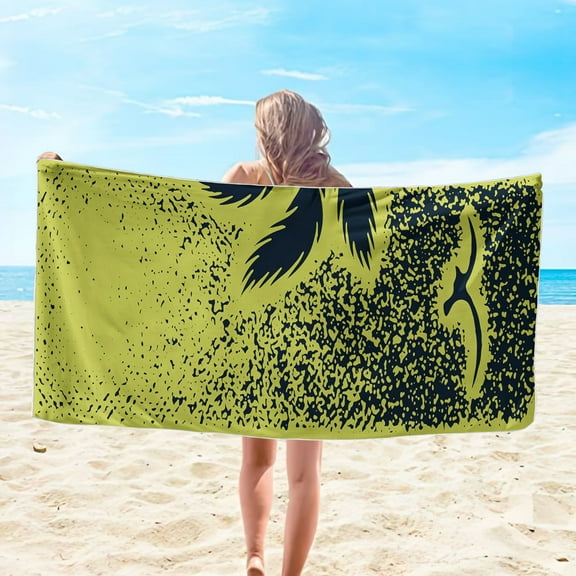 Extra Large Beach Towel Upgrade Lightweight Sandproof Large Qick Dry Beach Towel Beach Party Accessories Summer Vacation Essentials Gift for Women Men