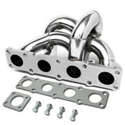 DNA Motoring TM-HYG08-20L For 2010 to 2014 Genesis Coupe 2.0T OE Stainless Steel Style TD04 Turbocharger Exhaust Manifold
