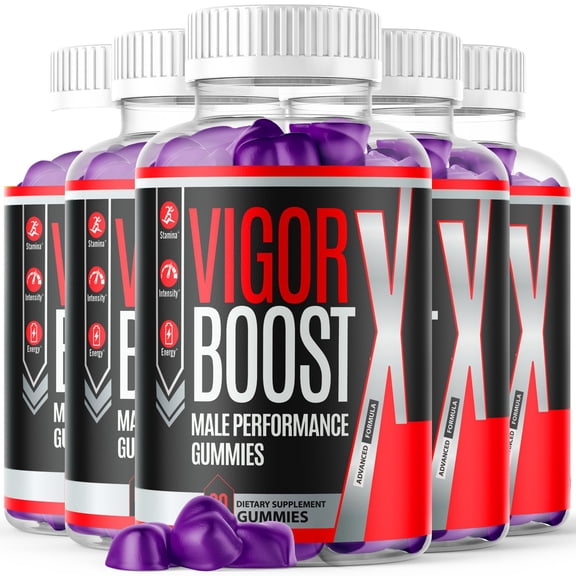 Vigor Boost X Gummies Advanced Formula All Natural Vitamin Supplement VigorBoostX 300 Gummies