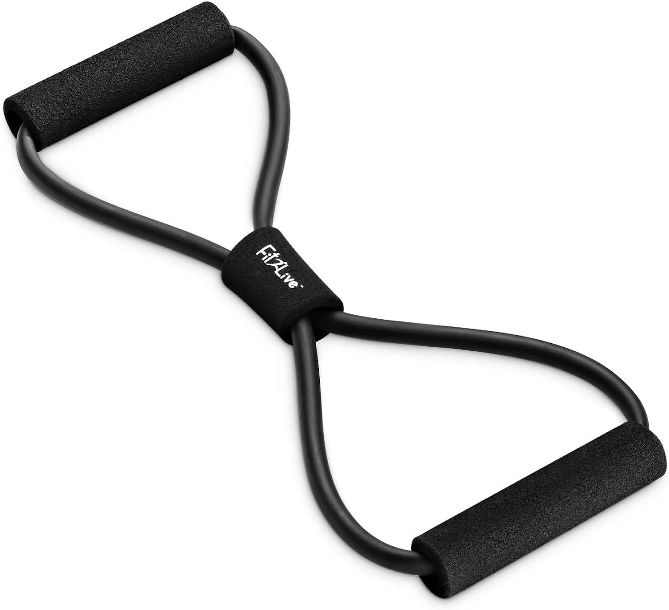 Fit2Live Figure 8 Resistance Tube with Handles Home Gym and Travel