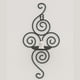 thumbnail image 2 of Ounissouiy Para decoración de bodas, candelabros para el hogar, candelabro de pared colgante de hierro hecho a mano, candelabro, estante, Kits de decoración para fiestas, 2 of 6