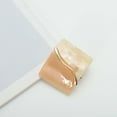 thumbnail image 5 of Unique Bargains 1 Pc Ponytail Buckle Hair Clip Splicing Hair Ponytail Cuff for Women Gold Tone Apricot, 5 of 5