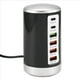 thumbnail image 2 of 65W USB Multi Port Charger Hub QC3.0 Cargador Rápido 6 Puertos Tipo C PD Cargador Teléfono Móvil Estación de Carga B Enchufe de EE. UU., 2 of 5