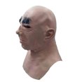 thumbnail image 2 of Máscara de anciano calvo con cejas para fiesta de cosplay de Halloween, 2 of 3